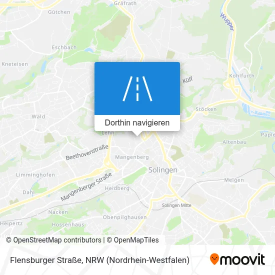 Flensburger Straße Karte