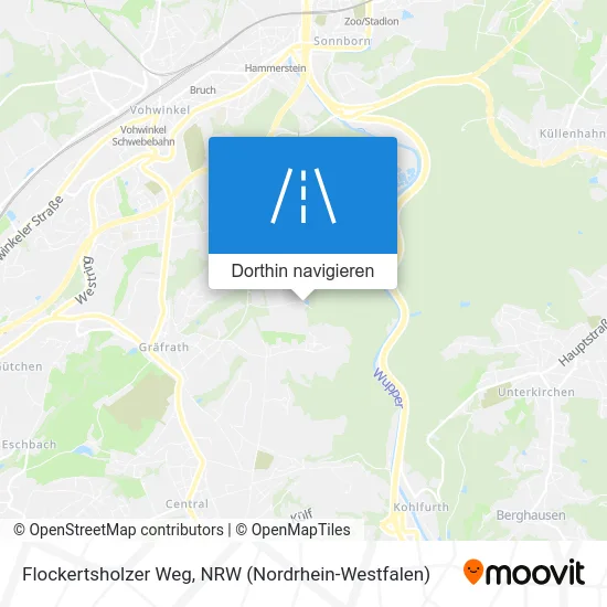 Flockertsholzer Weg Karte