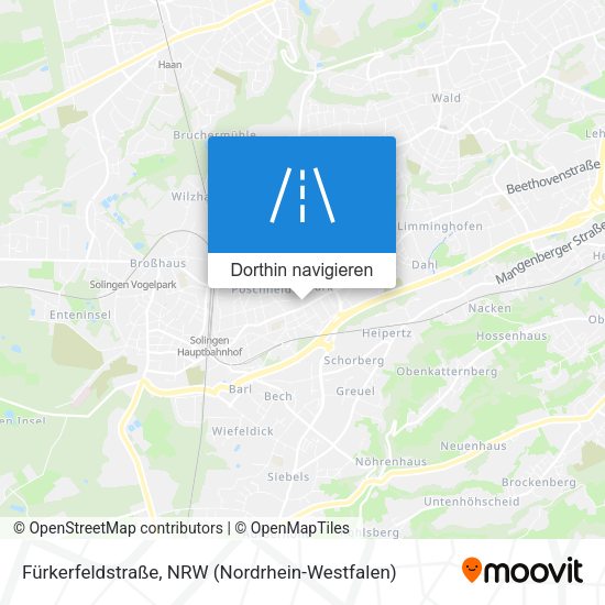 Fürkerfeldstraße Karte