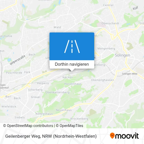 Geilenberger Weg Karte