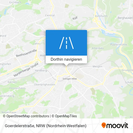 Goerdelerstraße Karte