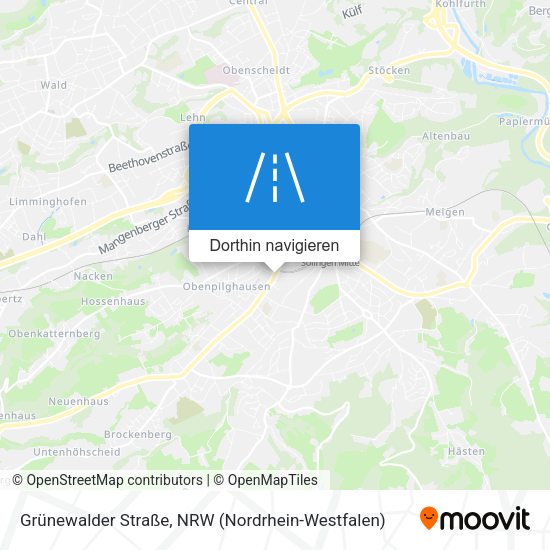 Grünewalder Straße Karte