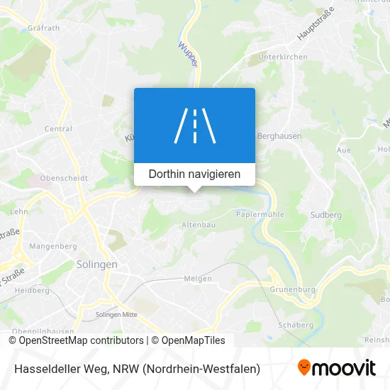 Hasseldeller Weg Karte