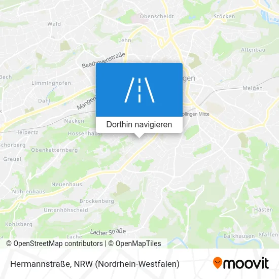 Hermannstraße Karte