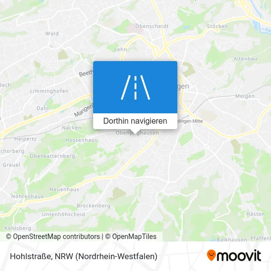 Hohlstraße Karte