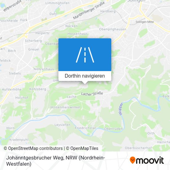 Johänntgesbrucher Weg Karte