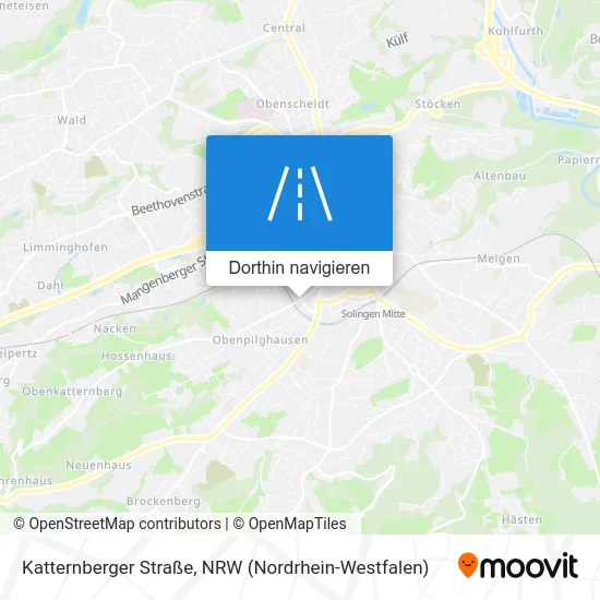 Katternberger Straße Karte