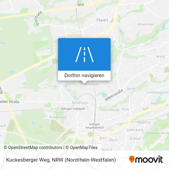 Kuckesberger Weg Karte