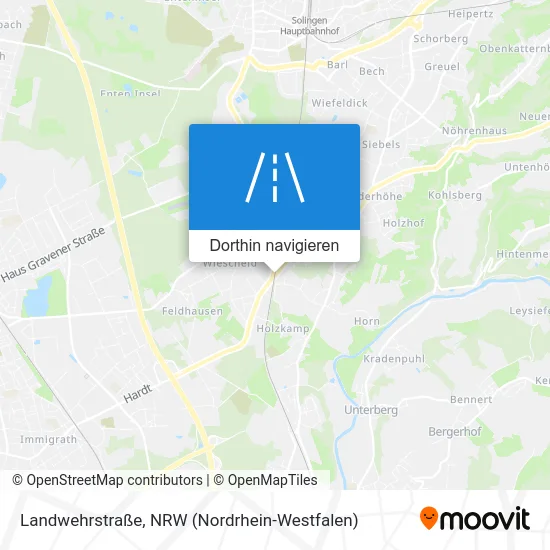 Landwehrstraße Karte