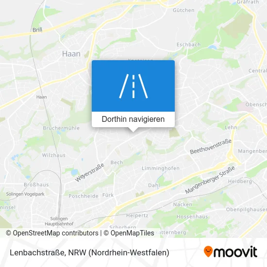 Lenbachstraße Karte