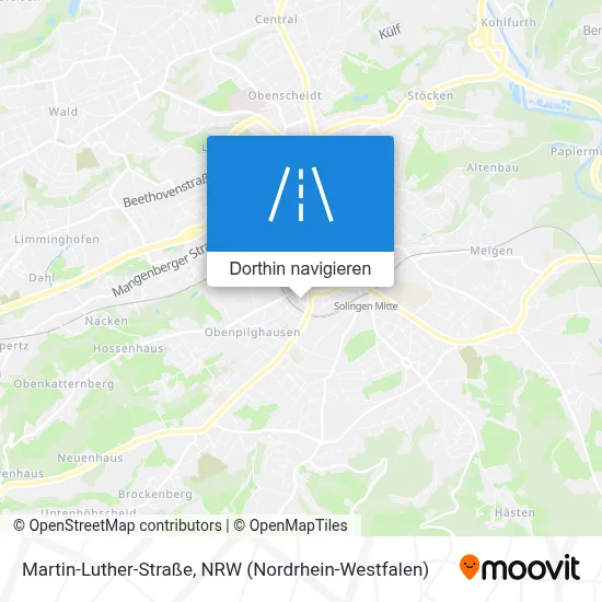 Martin-Luther-Straße Karte