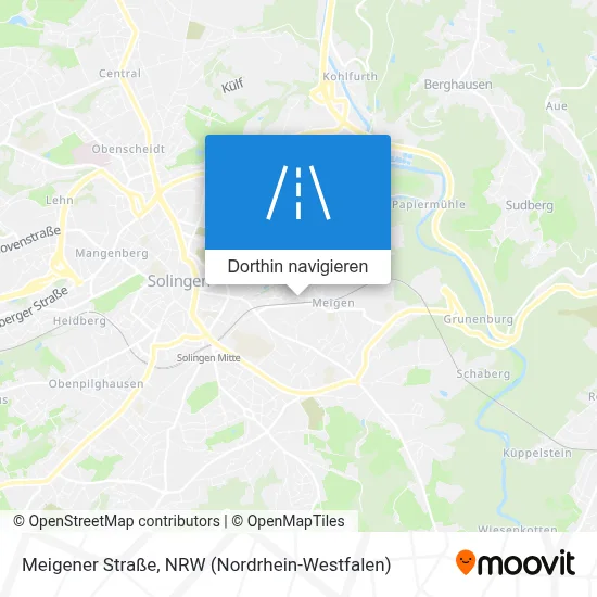 Meigener Straße Karte