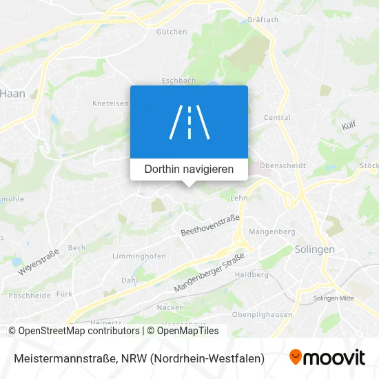 Meistermannstraße Karte