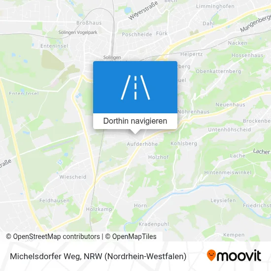 Michelsdorfer Weg Karte
