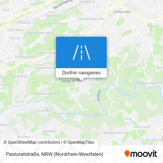 Pastoratstraße Karte