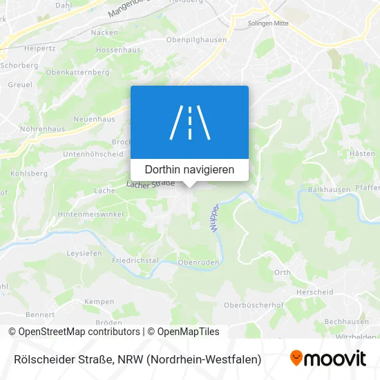 Rölscheider Straße Karte