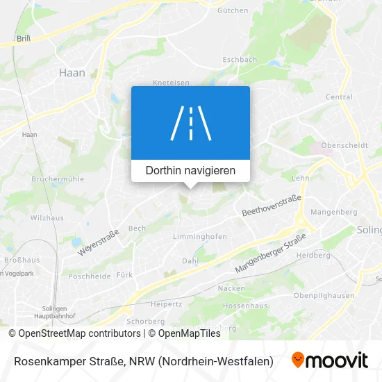 Rosenkamper Straße Karte