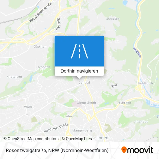 Rosenzweigstraße Karte