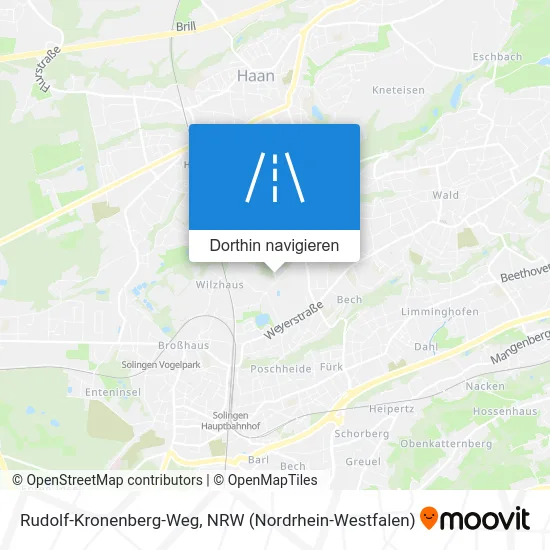 Rudolf-Kronenberg-Weg Karte