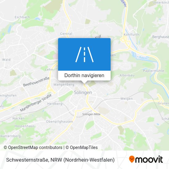 Schwesternstraße Karte