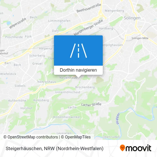 Steigerhäuschen Karte