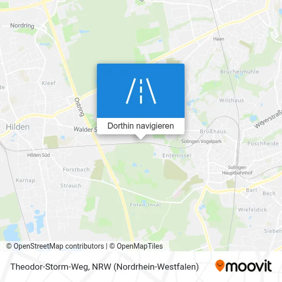 Theodor-Storm-Weg Karte