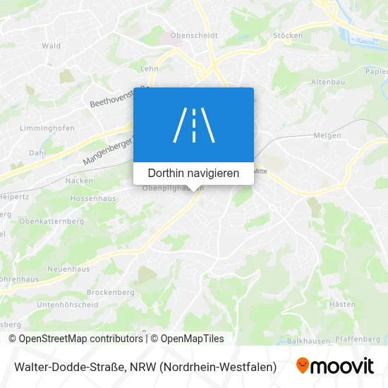 Walter-Dodde-Straße Karte
