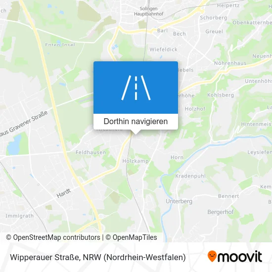 Wipperauer Straße Karte