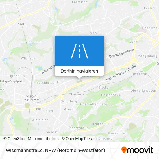 Wissmannstraße Karte