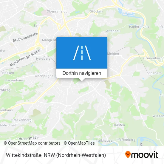 Wittekindstraße Karte