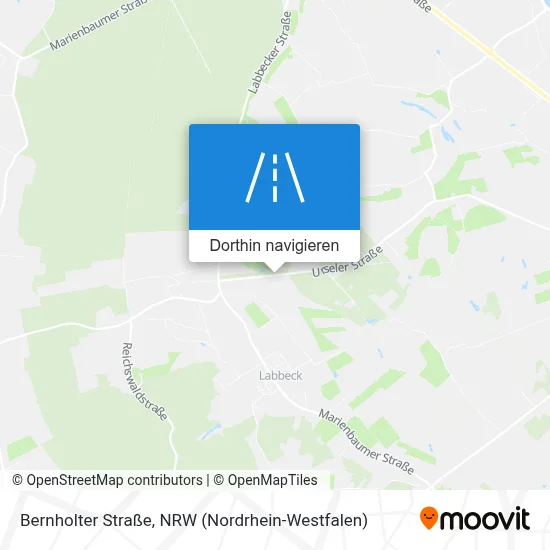 Bernholter Straße Karte