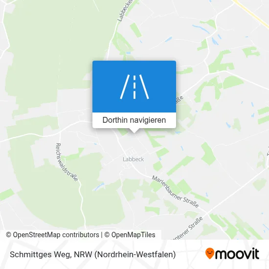 Schmittges Weg Karte