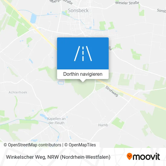 Winkelscher Weg Karte