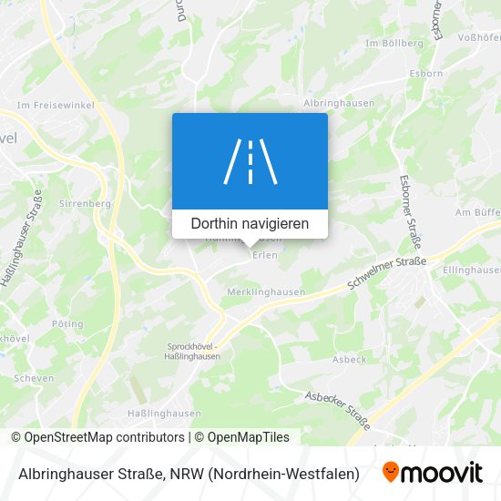 Albringhauser Straße Karte