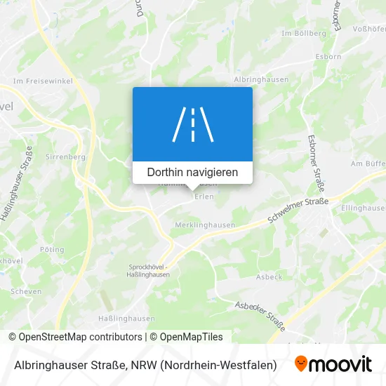 Albringhauser Straße Karte