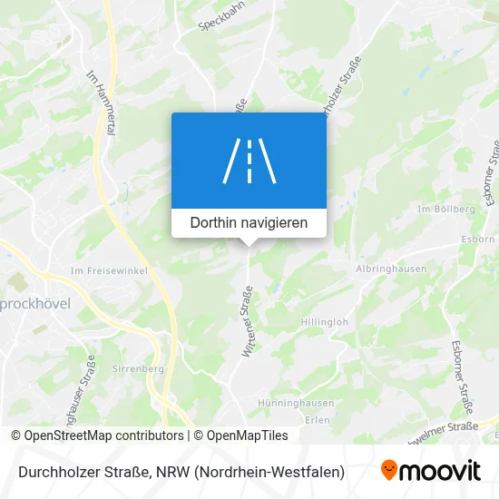 Durchholzer Straße Karte