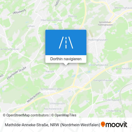 Mathilde-Anneke-Straße Karte