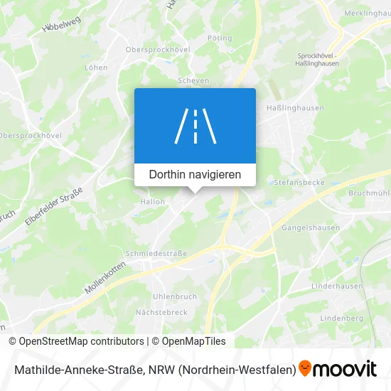 Mathilde-Anneke-Straße Karte