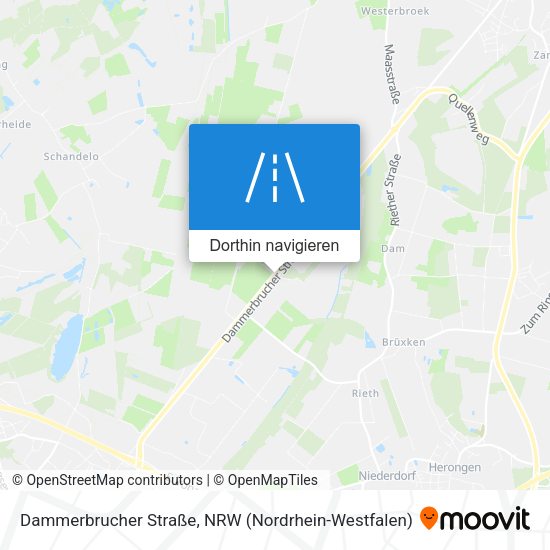 Dammerbrucher Straße Karte