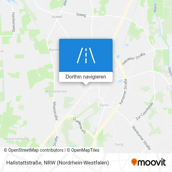 Hallstattstraße Karte