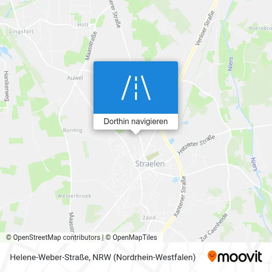 Helene-Weber-Straße Karte