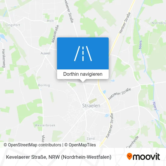 Kevelaerer Straße Karte