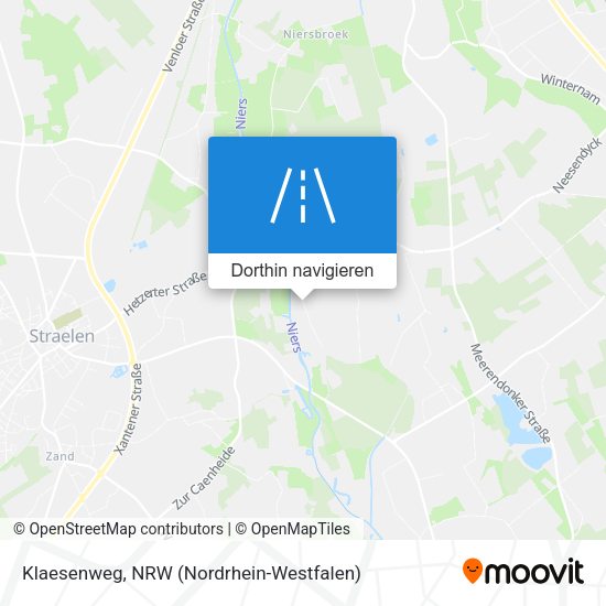 Klaesenweg Karte