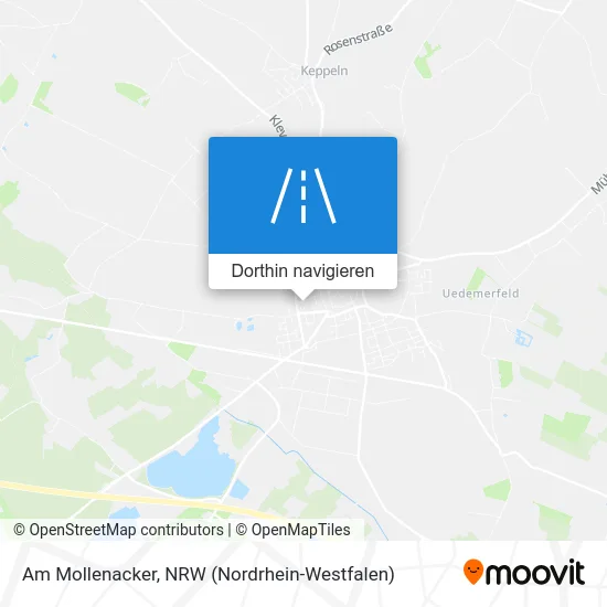 Am Mollenacker Karte