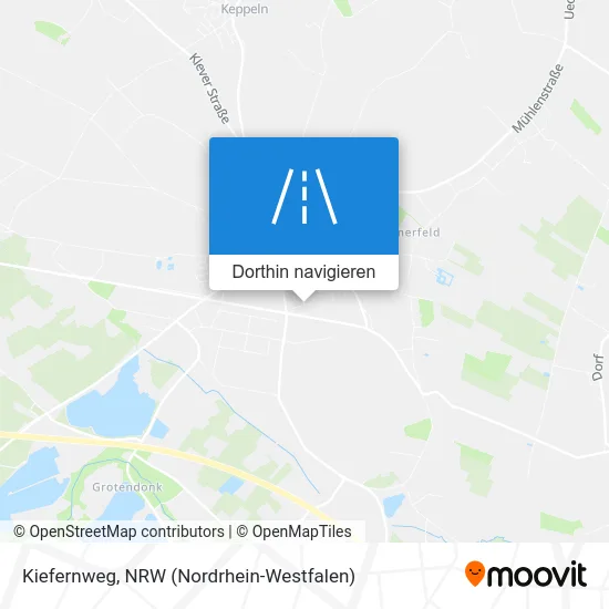 Kiefernweg Karte