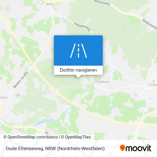 Oude Eltenseweg Karte