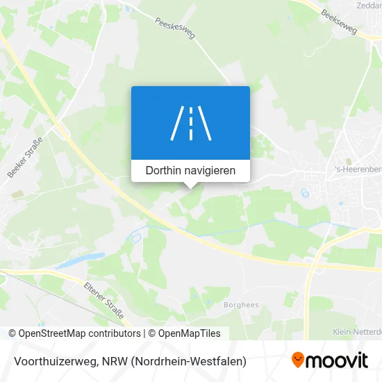 Voorthuizerweg Karte