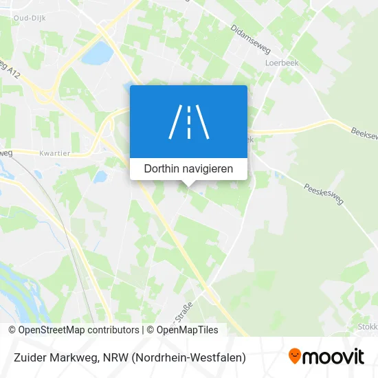 Zuider Markweg Karte