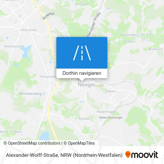 Alexander-Wolff-Straße Karte