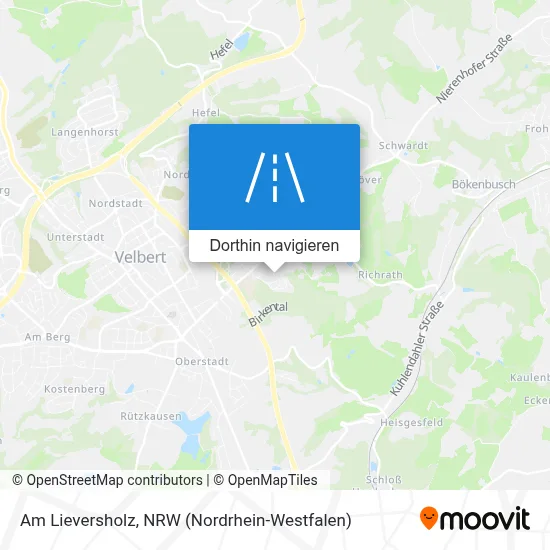 Am Lieversholz Karte